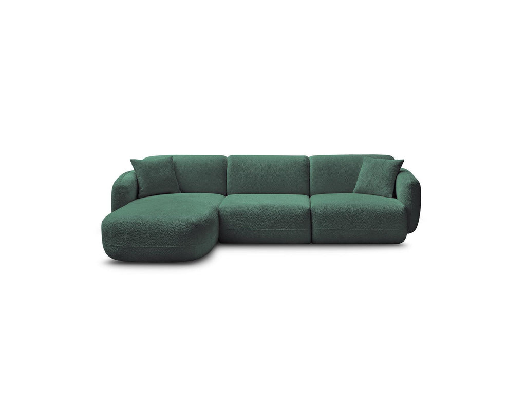 Anda - Modular Fixed Corner Sofa - Chenille Fabric - Left Corner