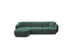 Anda - Modular Fixed Corner Sofa - Chenille Fabric - Left Corner