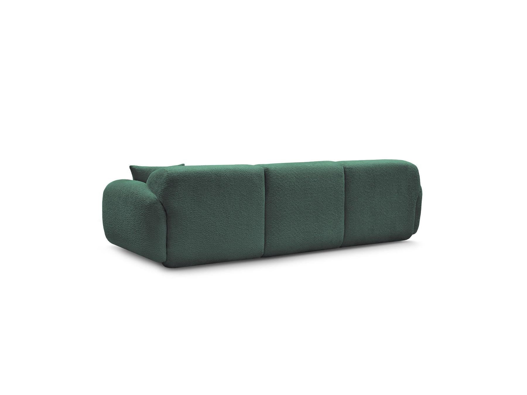 Anda - Modular Fixed Corner Sofa - Chenille Fabric - Left Corner