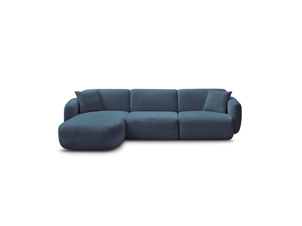 Anda - Modular Fixed Corner Sofa - Chenille Fabric - Left Corner