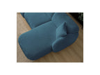 Anda - Sofá esquinero fijo modular - Tejido de chenilla - Esquina derecha