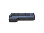 Anda - Modular Fixed Corner Sofa - Chenille Fabric - Left Corner