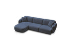 Anda - Modular Fixed Corner Sofa - Chenille Fabric - Left Corner