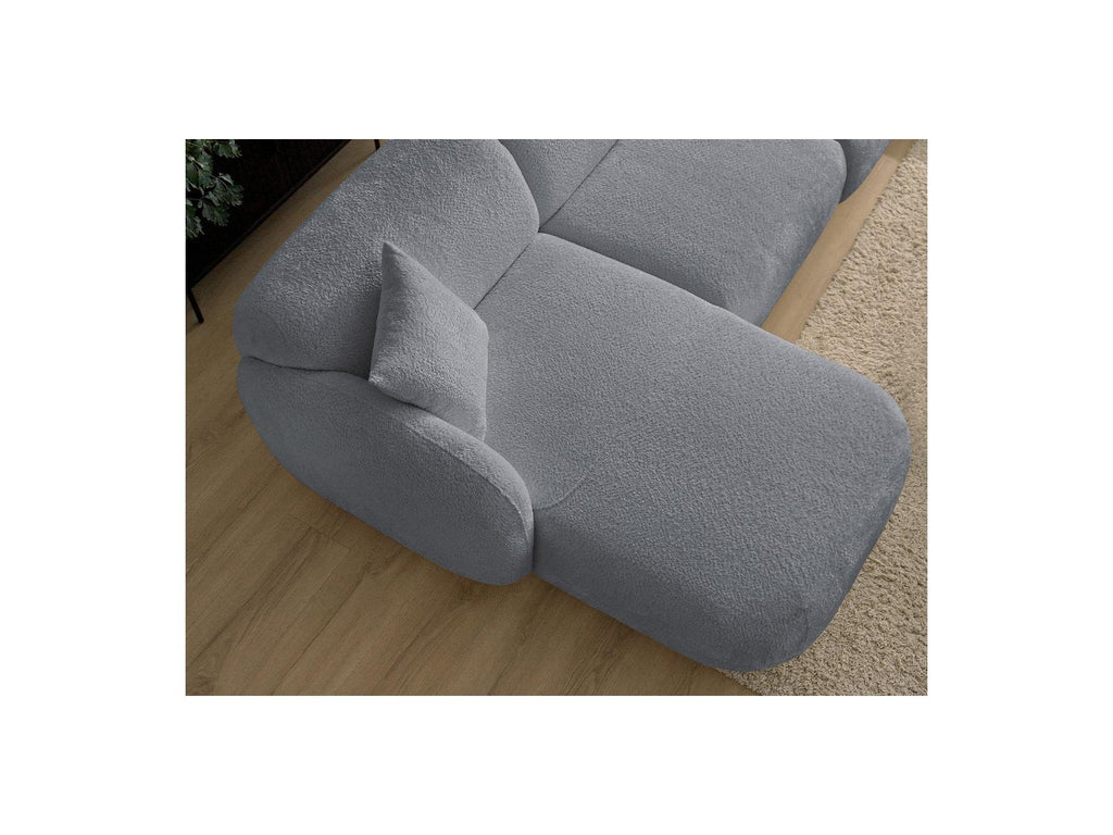 Anda - Modular Fixed Corner Sofa - Chenille Fabric - Left Corner