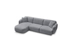 Anda - Modular Fixed Corner Sofa - Chenille Fabric - Left Corner