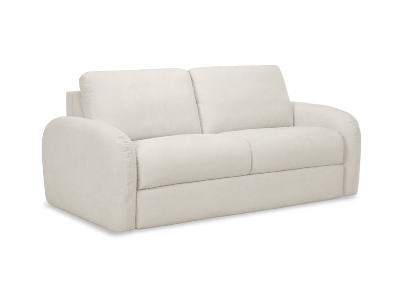 Kenan - Canapé Droit Convertible - Ouverture Express Tissu Lisse