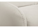 Kenan - Canapé Droit Convertible - Ouverture Express Tissu Lisse
