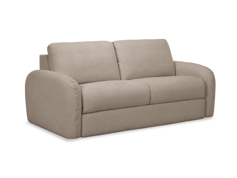 Kenan - Canapé Droit Convertible - Ouverture Express Tissu Lisse