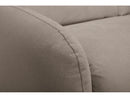 Kenan - Canapé Droit Convertible - Ouverture Express Tissu Lisse