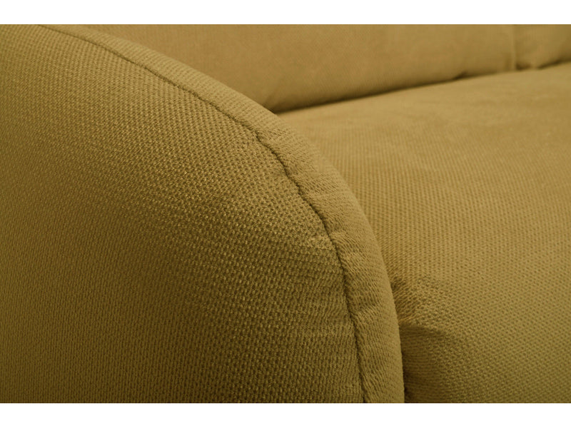 Kenan - Canapé Droit Convertible - Ouverture Express Tissu Lisse
