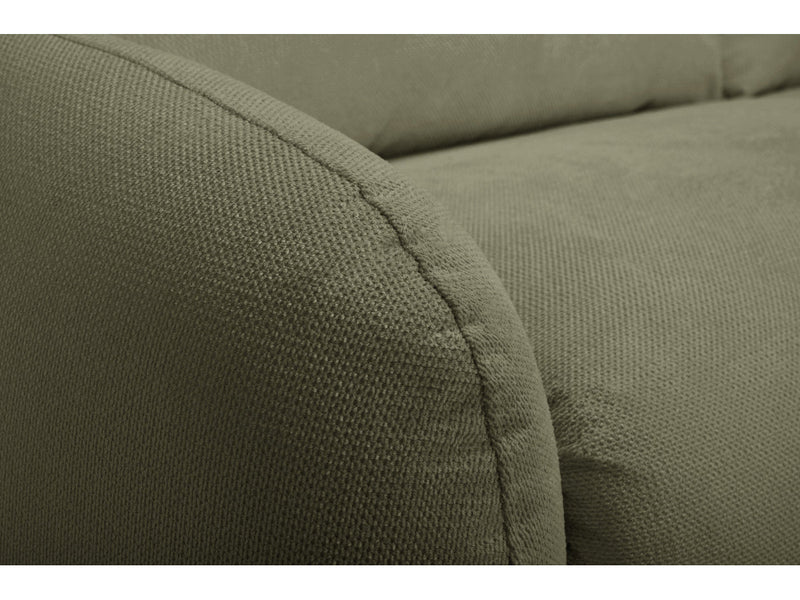 Kenan - Canapé Droit Convertible - Ouverture Express Tissu Lisse
