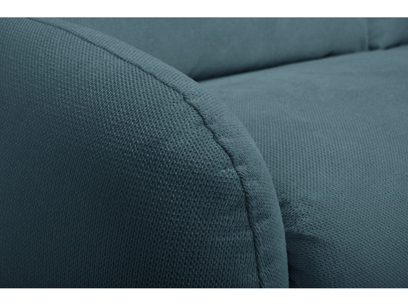 Kenan - Canapé Droit Convertible - Ouverture Express Tissu Lisse