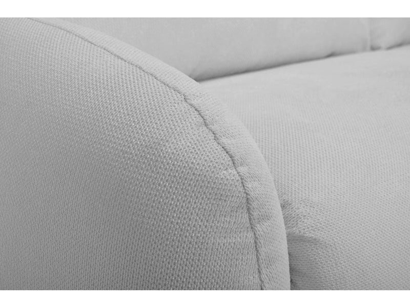 Kenan - Canapé Droit Convertible - Ouverture Express Tissu Lisse