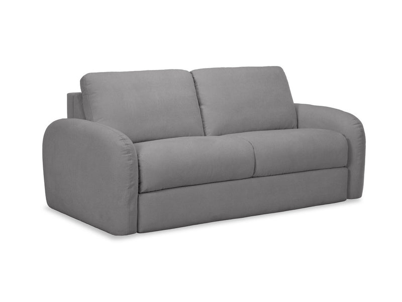 Kenan - Canapé Droit Convertible - Ouverture Express Tissu Lisse