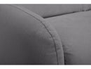 Kenan - Canapé Droit Convertible - Ouverture Express Tissu Lisse