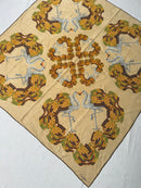 Foulard Cartier – Motifs Cygnes Et Plumes
