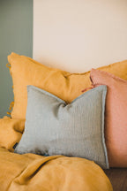 Fil À Fil - Petite Housse De Coussin - Lin