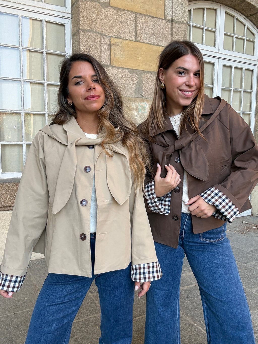 Veste à capuche amovible Garance chocolat