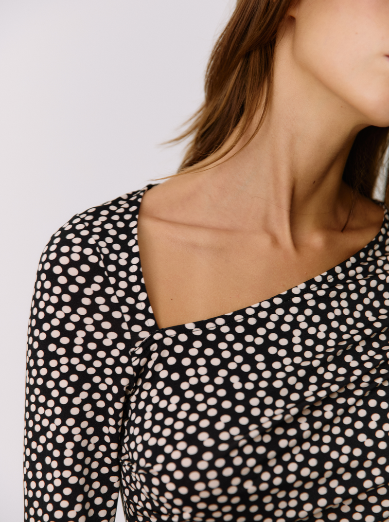 Robe Party Dots Fente