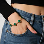 Bracelet Bonheur Vert