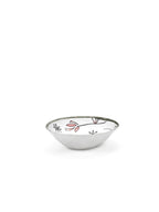 Midnight Flowers - Lot De 2 Bols Bas - M - Porcelaine Bone China - Fiore Rosa