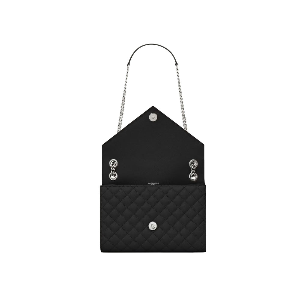 Saint Laurent - Bolso tipo sobre mediano - Mujeres - Negro