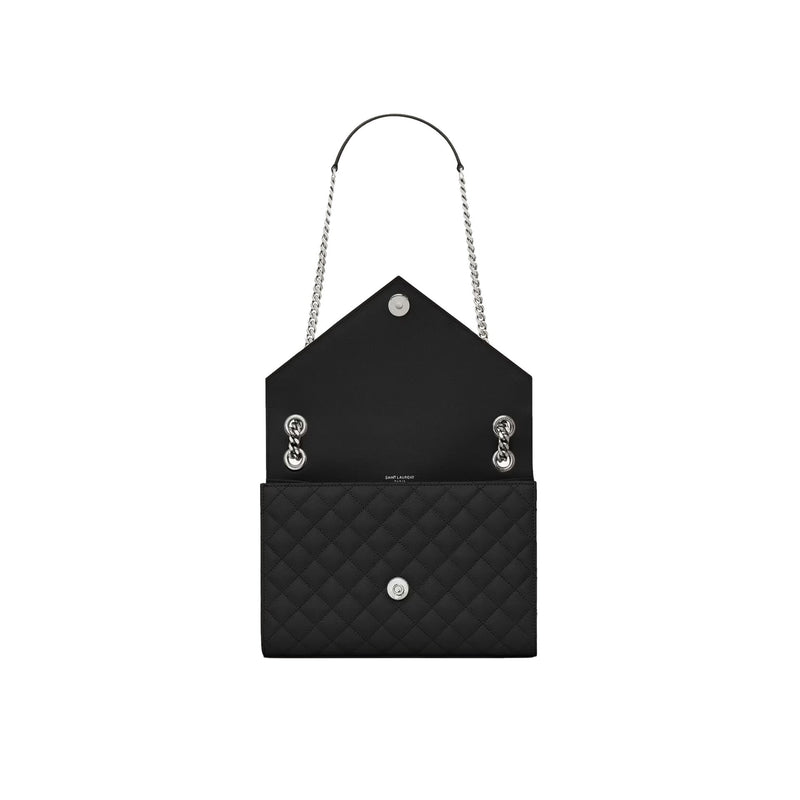 Sac Saint Laurent Envelope Medium - Femme - Black