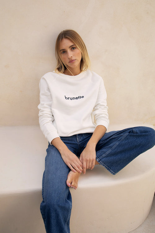 Sweat-shirt Le Alistair - Blanc