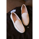 Mocassins Les Valentin - Ecru - Femme