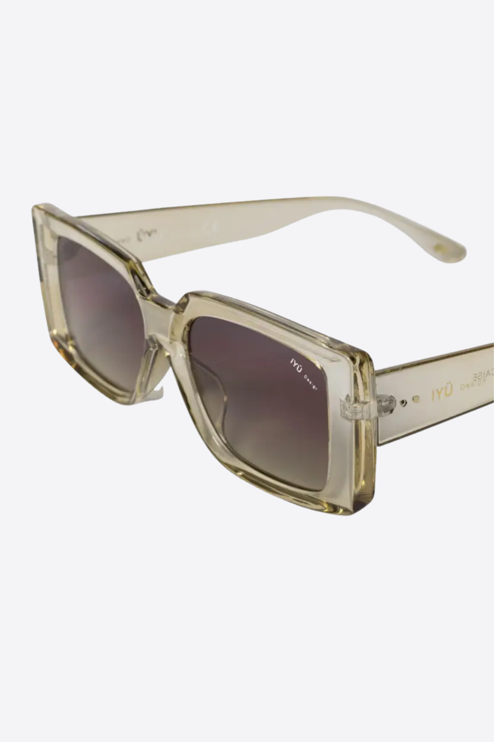 Sunglasses - Beige Crystal - Women