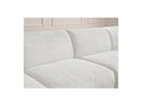Anda - Modular Fixed Panoramic Sofa - With 3 Easy Chairs, 1 Chaise Lounge, 2 Corners and 1 Pouf - Left Corner