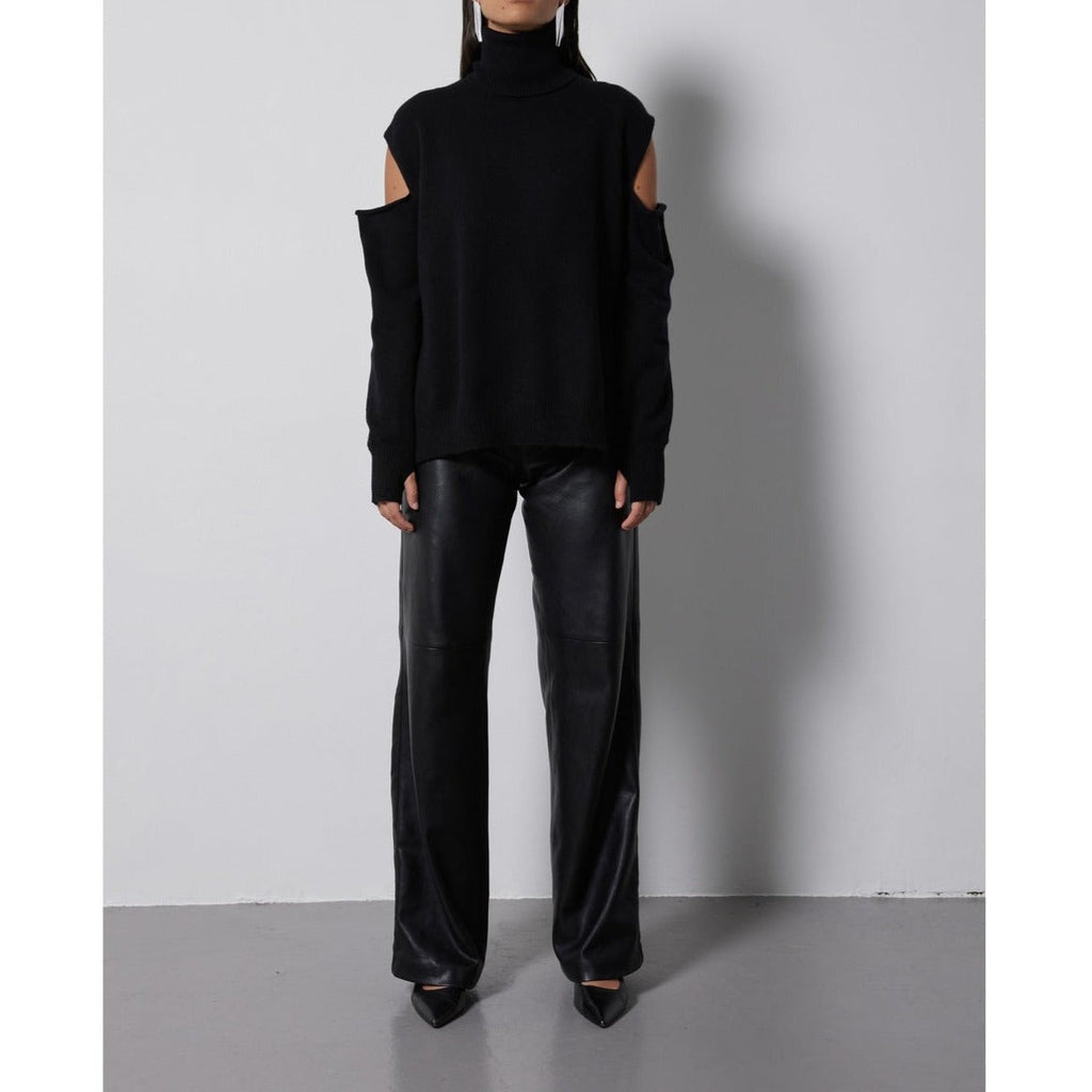 Pull Col Roulé Nikolai - Noir