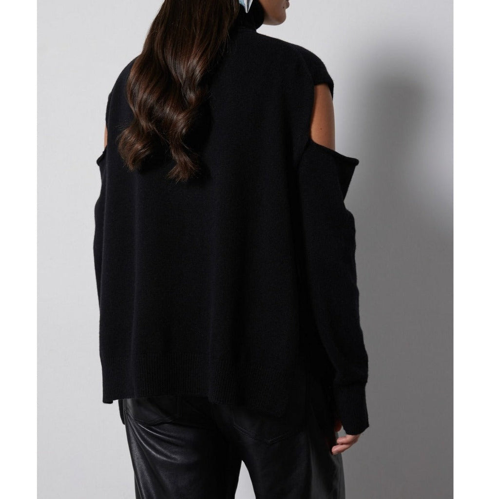 Pull Col Roulé Nikolai - Noir