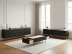Atlas - Ensemble Avec Buffet 220 Cm + Meuble Tv 220 Cm + Table Basse 120 Cm