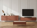 Atlas - Ensemble Avec Buffet 220 Cm + Meuble Tv 220 Cm + Table Basse 120 Cm