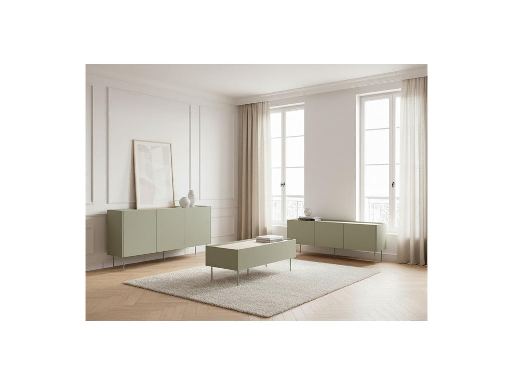 Atlas - Ensemble Avec Buffet 170 Cm + Meuble Tv 170 Cm + Table Basse 120 Cm