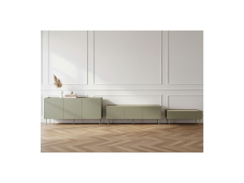 Atlas - Ensemble Avec Buffet 170 Cm + Meuble Tv 170 Cm + Table Basse 120 Cm