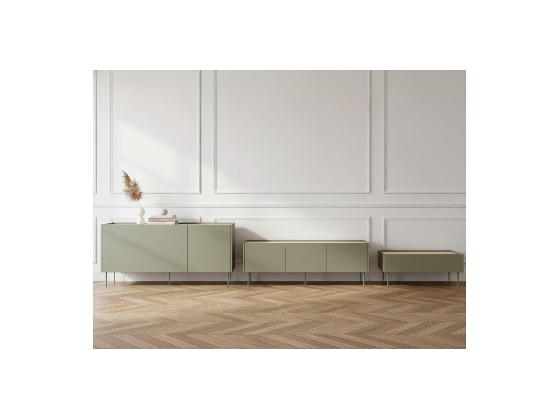 Atlas - Ensemble Avec Buffet 170 Cm + Meuble Tv 170 Cm + Table Basse 120 Cm