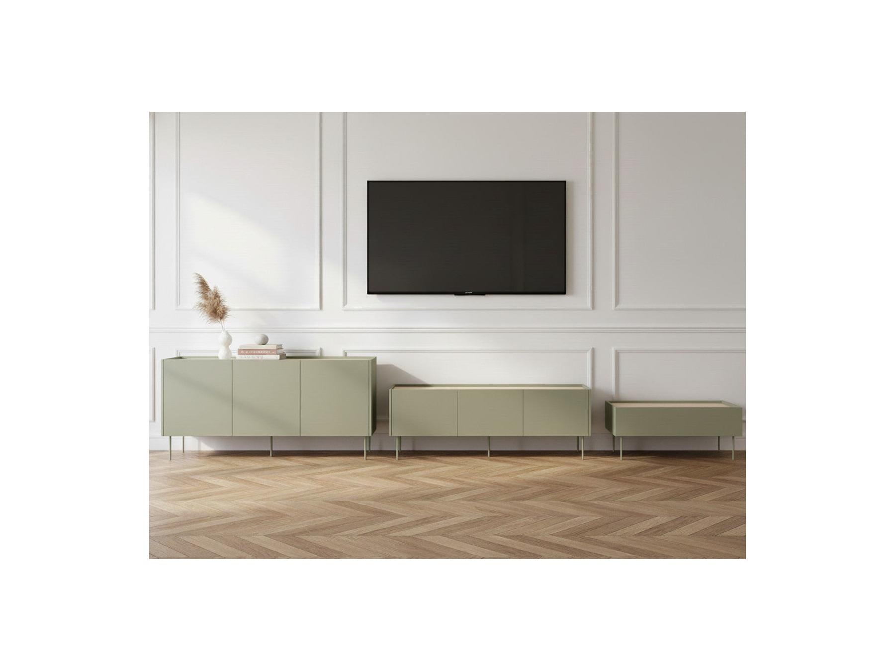 Atlas - Ensemble Avec Buffet 170 Cm + Meuble Tv 170 Cm + Table Basse 120 Cm