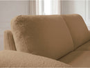 Kenan - Canapé Droit Convertible - Ouverture Express Tissu Bouclette