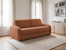 Kenan - Canapé Droit Convertible - Ouverture Express Tissu Bouclette