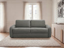 Kenan - Canapé Droit Convertible - Ouverture Express Tissu Bouclette
