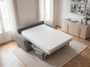 Kenan - Canapé Droit Convertible - Ouverture Express Tissu Bouclette