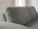 Kenan - Canapé Droit Convertible - Ouverture Express Tissu Bouclette