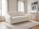 Kenan - Canapé Droit Convertible - Ouverture Express Tissu Lisse