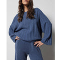 Cable-Knit Jumper Iriela - Jeans