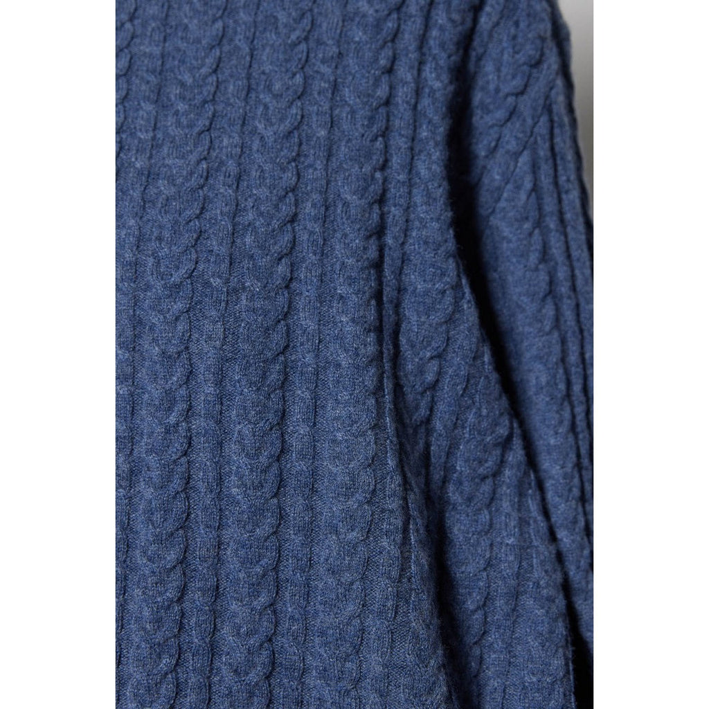 Cable-Knit Jumper Iriela - Jeans