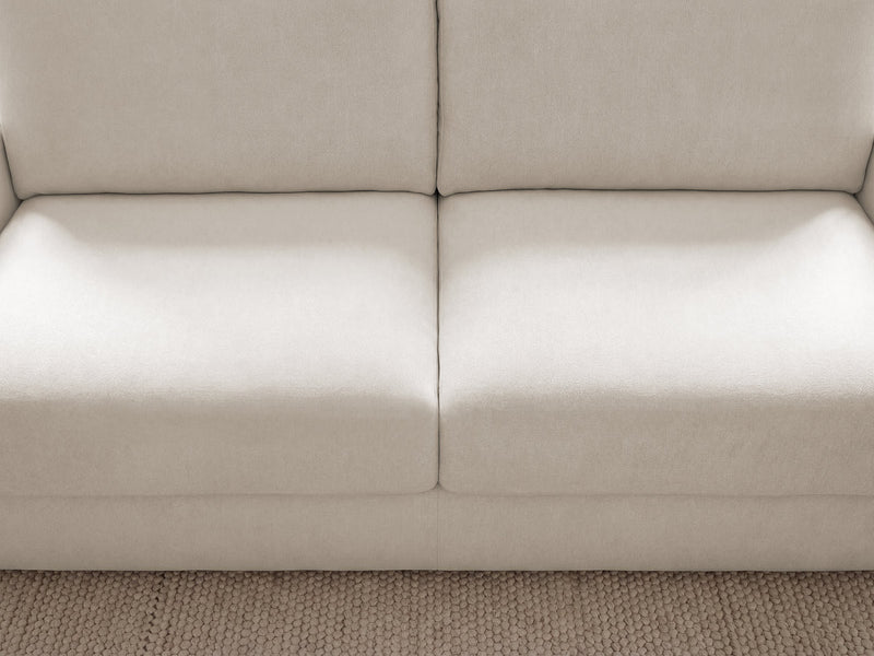 Kenan - Canapé Droit Convertible - Ouverture Express Tissu Lisse