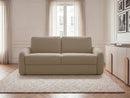 Kenan - Canapé Droit Convertible - Ouverture Express Tissu Lisse