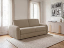 Kenan - Canapé Droit Convertible - Ouverture Express Tissu Lisse